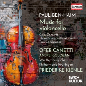 Paul Ben-Haim - Music For Violoncello in the group OUR PICKS / Friday Releases / 2025-10-03 at Bengans Skivbutik AB (5639556)