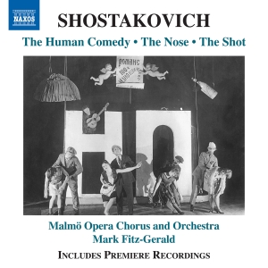 Dmitry Shostakovich - The Human Comedy The Nose The Sho in the group OUR PICKS / Friday Releases / 2025-10-10 at Bengans Skivbutik AB (5639602)