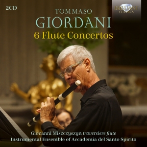 Tommaso Giordani - 6 Flute Concertos in the group OUR PICKS / Friday Releases / 2025-10-03 at Bengans Skivbutik AB (5639606)