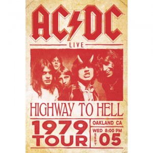 Ac/Dc - Concert 1979 91,5 X 61 Cm in the group OTHER / BW-Poster at Bengans Skivbutik AB (5640249)