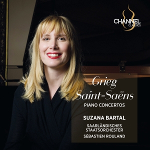 Suzana Bartal Saarlandisches Staat - Grieg & Saint-Saens: Piano Concerto in the group OUR PICKS / Friday Releases / 2025-10-17 at Bengans Skivbutik AB (5640656)