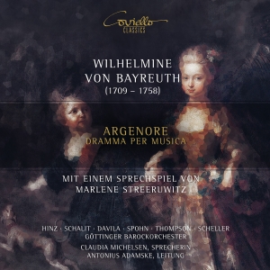 Wilhelmine Von Bayreuth - Argenore in the group OUR PICKS / Friday Releases / 2025-10-17 at Bengans Skivbutik AB (5640679)
