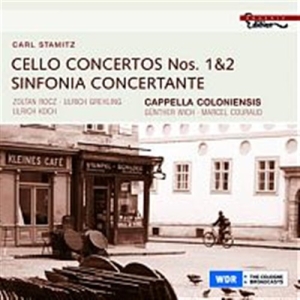 Stamitz - Cello Concertos in the group CD at Bengans Skivbutik AB (5641489)