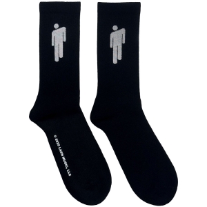 Billie Eilish - White Blohsh Uni Bl Socks (Eu 36-40) in the group MERCHANDISE / Strumpor / Pop-Rock at Bengans Skivbutik AB (5641758)
