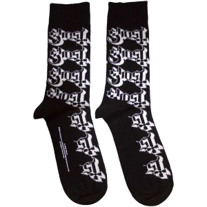 Ghost - Logo Pattern Uni Bl Socks (Eu 36-40) in the group MERCHANDISE /  /  at Bengans Skivbutik AB (5641774)