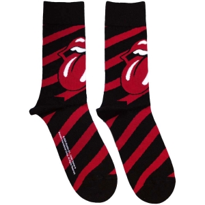Rolling Stones - Stripes Uni Bl Socks (Eu 36-40) in the group MERCHANDISE /  /  at Bengans Skivbutik AB (5641811)
