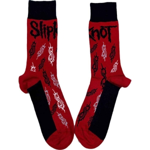 Slipknot - Tribal S Uni Red Socks (Eu 36-40) in the group MERCHANDISE /  /  at Bengans Skivbutik AB (5641813)