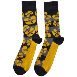 Wu Tang Clan - Logos Yellow Uni Bl Socks (Eu 36-40) in the group MERCHANDISE /  /  at Bengans Skivbutik AB (5641829)