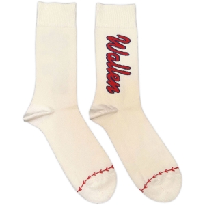 Morgan Wallen - Red Logo Baseball Uni Natrl Socks (Eu 40-45) in the group MERCHANDISE / / at Bengans Skivbutik AB (5641845)