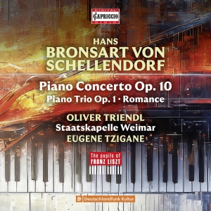 Hans Bronsart Von Schellendorf - Piano Concerto Op. 10 in the group OUR PICKS / Friday Releases / 2025-11-07 at Bengans Skivbutik AB (5641897)