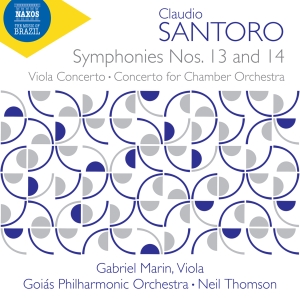 Claudio Santoro - Symphonies Nos. 13 & 14 in the group OUR PICKS / Friday Releases / 2025-11-14 at Bengans Skivbutik AB (5642046)