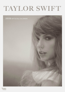 Taylor Swift  - 2026 A3 Calendar in the group MERCHANDISE /  /  at Bengans Skivbutik AB (5642857)