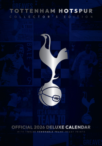 Tottenham Hotspur Fc  - 2026 A3 Deluxe Calendar in the group MERCHANDISE /  /  at Bengans Skivbutik AB (5642868)