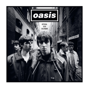 Oasis  - 2026 Square Calendar in the group OUR PICKS / Friday Releases / 2025-09-26 at Bengans Skivbutik AB (5642872)