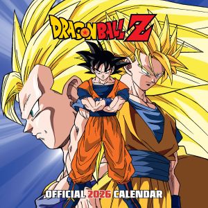 Dragonball Z  - 2026 Square Calendar in the group MERCHANDISE /  /  at Bengans Skivbutik AB (5642877)