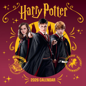 Harry Potter  - 2026 Square Calendar in the group MERCHANDISE /  /  at Bengans Skivbutik AB (5642880)