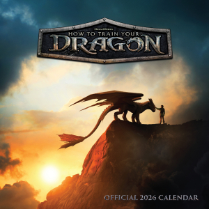 How To Train Your Dragon (Movie) - 2026 Square Calendar in the group MERCHANDISE /  /  at Bengans Skivbutik AB (5642882)