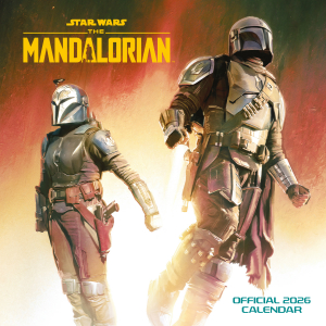 Star Wars The Mandalorian  - 2026 Square Calendar in the group MERCHANDISE /  /  at Bengans Skivbutik AB (5642896)