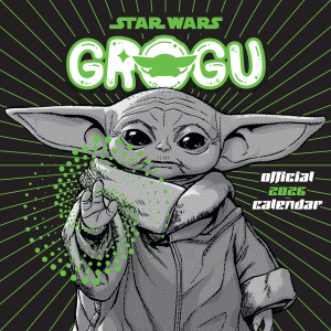 Star Wars The Mandalorian Grogu  - 2026 Square Calendar in the group MERCHANDISE /  /  at Bengans Skivbutik AB (5642897)