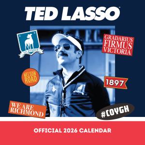 Ted Lasso  - 2026 Square Calendar in the group MERCHANDISE /  /  at Bengans Skivbutik AB (5642901)