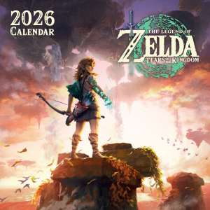 The Legend Of Zelda  - 2026 Square Calendar in the group MERCHANDISE /  /  at Bengans Skivbutik AB (5642902)