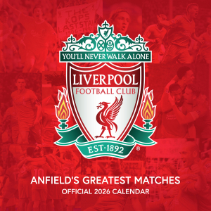 Liverpool Fc Legends  - 2026 Square Calendar in the group MERCHANDISE /  /  at Bengans Skivbutik AB (5642911)