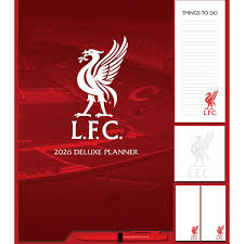 Liverpool Fc  - 2026 Deluxe Planner in the group MERCHANDISE /  /  at Bengans Skivbutik AB (5642926)