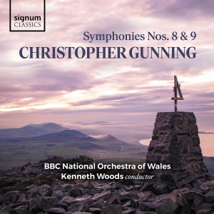 Christopher Gunning - Symphonies Nos. 8 & 9 in the group OUR PICKS / Friday Releases / 2025-11-21 at Bengans Skivbutik AB (5642946)