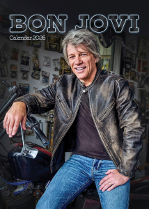 Bon Jovi - 2026 Unofficial Calendar in the group MERCHANDISE /  /  at Bengans Skivbutik AB (5643163)
