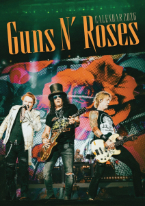 Guns N' Roses - 2026 Unofficial Calendar in the group MERCHANDISE / / at Bengans Skivbutik AB (5643170)