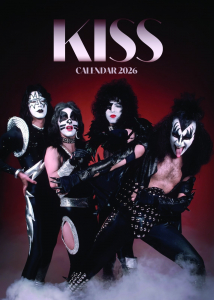 Kiss - 2026 Unofficial Calendar in the group OUR PICKS / Friday Releases / 2025-10-24 at Bengans Skivbutik AB (5643174)