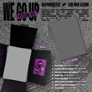 Babymonster - We Go Up (Postcard Ver.) + Photocard in the group OUR PICKS / Friday Releases / 2025-10-10 at Bengans Skivbutik AB (5643339)