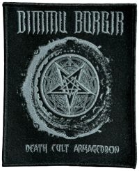 Dimmu Borgir - Patch Death Cult Armageddon Silver( in the group MERCHANDISE / Patch / Heavy Metal at Bengans Skivbutik AB (5643404)