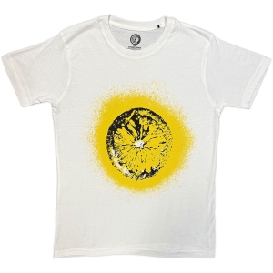 Stone Roses - Lemon Spray Uni Wht T-Shirt  (S) in the group MERCHANDISE / T-shirt / Pop-Rock at Bengans Skivbutik AB (5643826)
