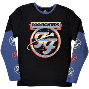 Foo Fighters - Comet Uni Bl/Denim Layered Longsleeve in the group MERCHANDISE / T-shirt / Pop-Rock at Bengans Skivbutik AB (5643860r)