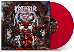 Kreator - Krushers Of The World (Red Vinyl LP) in the group VINYL / Upcoming releases / Hårdrock at Bengans Skivbutik AB (5644213)