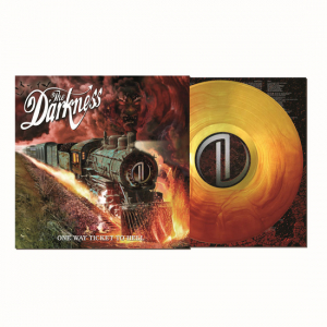 The Darkness - One Way Ticket To Hell ...And Back (Ltd Orange & Yellow Vinyl LP) in the group OUR PICKS / Friday Releases / 2025-11-28 at Bengans Skivbutik AB (5644216)