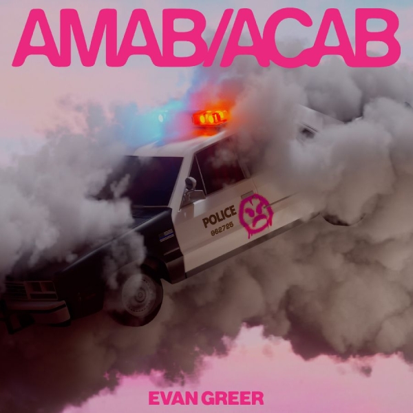 Greer Evan - Amab/Acab (Clear/Pink Cloud Vinyl) in the group OUR PICKS / Friday Releases / 2025-11-21 at Bengans Skivbutik AB (5644338)