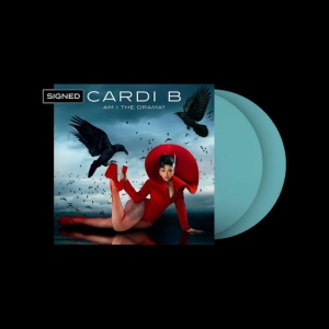 Cardi B - Am I The Drama? (Blue Vinyl - Signed) in the group VINYL / RnB-Soul at Bengans Skivbutik AB (5644449)
