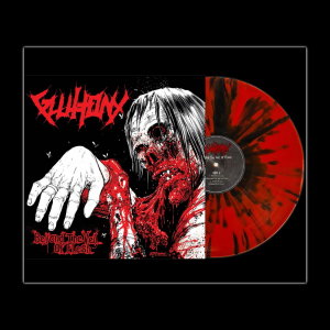Gluttony - Beyond The Veil Of Flesh (Splatter Vinyl LP) in the group Minishops / Gluttony at Bengans Skivbutik AB (5644716)