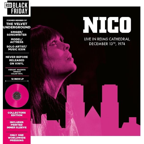 Nico - Live In Reims Cathedral - December 13Th, 1974 in the group VINYL / Pop-Rock at Bengans Skivbutik AB (5645073)