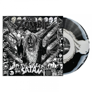 Rob Zombie - The Great Satan (Gatefold Indie Exclusive Black White Swirl Vinyl LP) in the group VINYL / Upcoming releases / Hårdrock at Bengans Skivbutik AB (5646024)