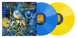 Iron Maiden - Live After Death (40th Anniversary Blue & Yellow / 2LP) in the group VINYL / Hårdrock at Bengans Skivbutik AB (5646303)