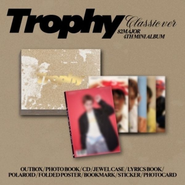 82MAJOR - Trophy (Classic Ver.) in the group CD / K-Pop at Bengans Skivbutik AB (5646305)