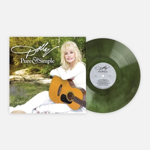 Dolly Parton - Ure & Simple (Green Galaxy Vinyl) in the group VINYL / Country at Bengans Skivbutik AB (5646556)