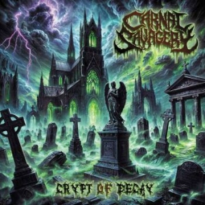 Carnal Savagery - Crypt Of Decay (Black Vinyl LP) in the group OUR PICKS / Friday Releases / 2025-12-12 at Bengans Skivbutik AB (5646640)
