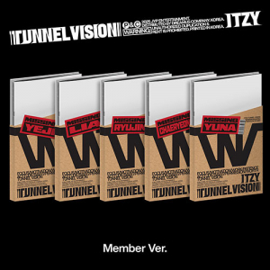 Itzy  - Tunnel Vision (Member Ver.) (Random Ver.) in the group OUR PICKS / Friday Releases / 2025-11-28 at Bengans Skivbutik AB (5646750)