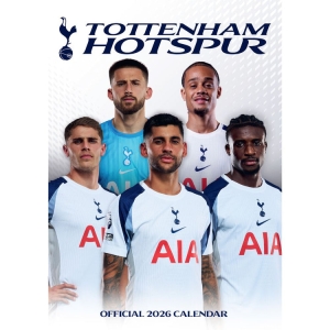 Tottenham Hotspur Fc - 2026 A3 Calendar  in the group MERCHANDISE /  /  at Bengans Skivbutik AB (5646799)