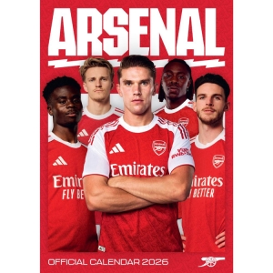 Arsenal Fc - 2026 A3 Calendar  in the group MERCHANDISE /  /  at Bengans Skivbutik AB (5646802)