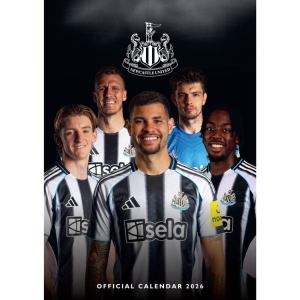 Newcastle United Fc - 2026 A3 Calendar in the group MERCHANDISE / / at Bengans Skivbutik AB (5646806)
